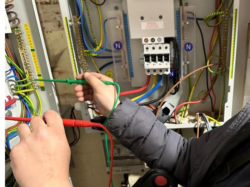 Electrical testing and inspection in Chester