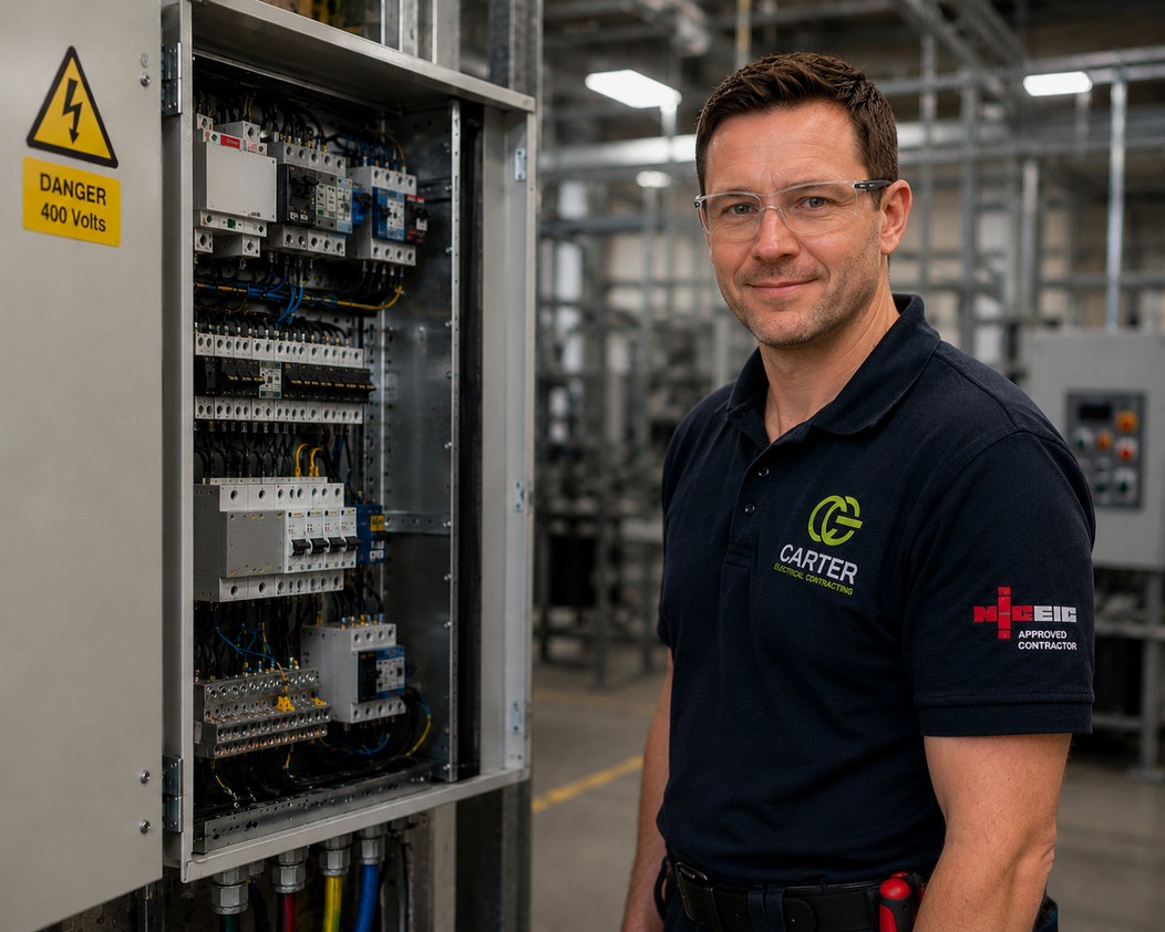 Industrial electrical services in Chester